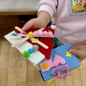 フェルトの造作