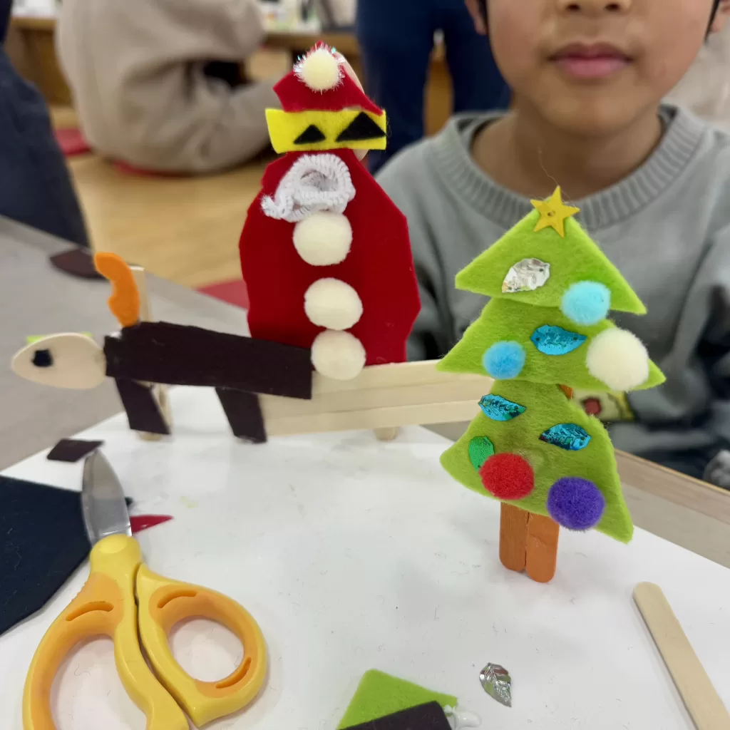 こどもとツリー